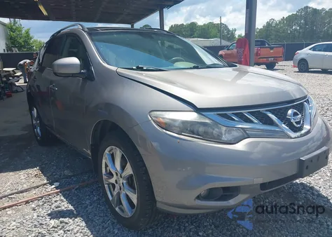2012 Nissan Murano Le из США, поврежденный, VIN JN8AZ1MU4CW111671